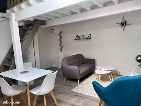 studio lumineux entièrement meublé