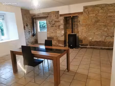 appartement t2 meublé 55 m2 avec terrasse et jardin