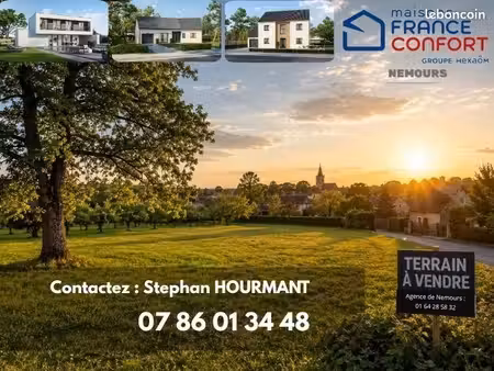 terrain 600 m² acheres la foret