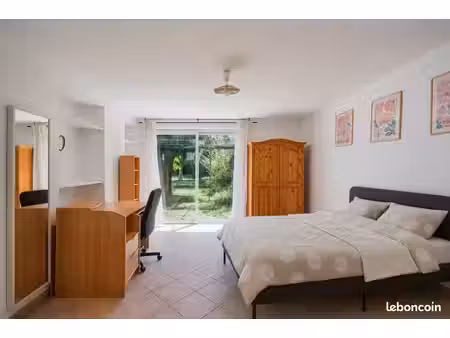 grand studio meublé de 27 m² – toutes charges comprises – grenoble