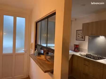 appartement f2 tout équipé meublé parking prive