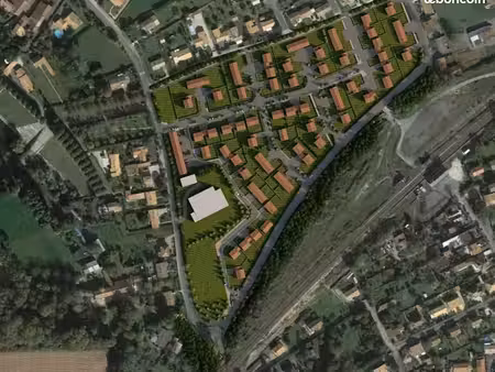 terrain 451 m² mauze sur le mignon