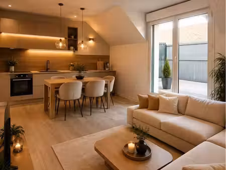 très beau t2 avec terrasse