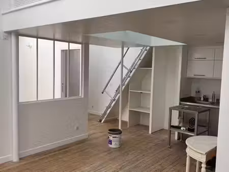 à saisir : loft refait à neuf - 100m2 - proche métro