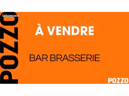 fonds de commerce bar  brasserie 100 m²