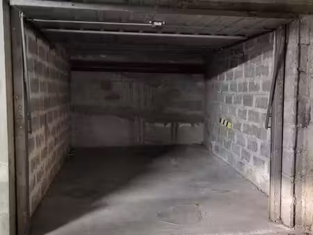 garage box fermé