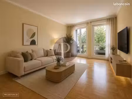 appartement 3 pièces 64 m²