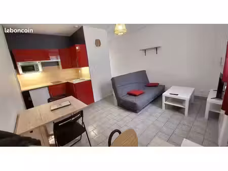 loue studio meublé à cairon (10 min de caen )