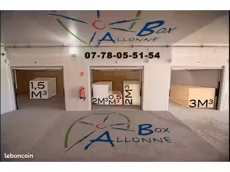 box de stockage en location