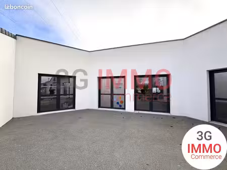 location pro | local commercial | 130 m² | chauray