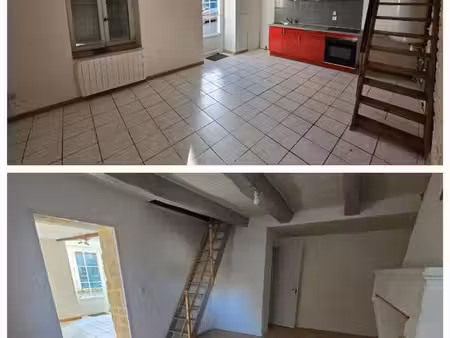 maison de ville - 3 chambres - bourg de beauvoir-sur-niort