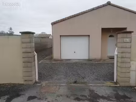 maison f5 tranquille niort-sud plain-pied 79270 la rochenard