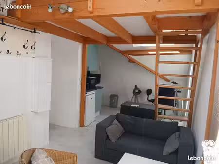 studio meublé de 20 m² + mezzanine à houilles - 850 charges comprises