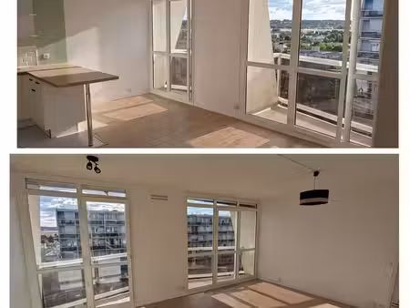 f2 44 95 m² rénové – 3 balcons – parking – plaisir grignon
