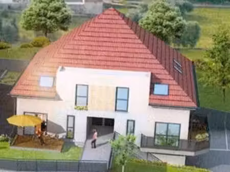 t3 : 61 m² - balcon + jardin - résidence les carrés de mathis - saint fuscien