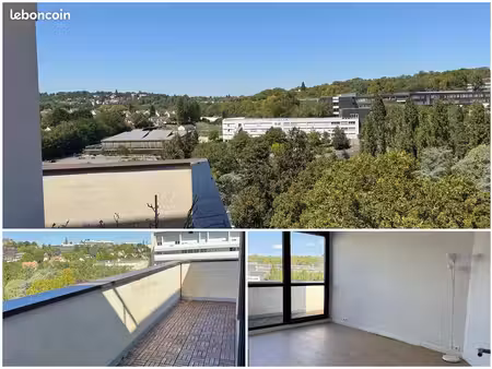 t3 74m² – grande terrasse  vue dégagée – lycée international à 3min