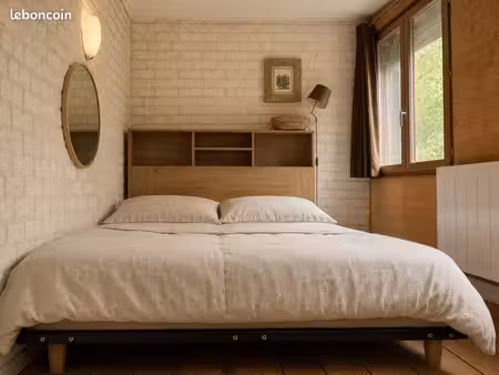 mini-loft meublé 34 m² — rénové — extérieur privatif — 22 min de paris
