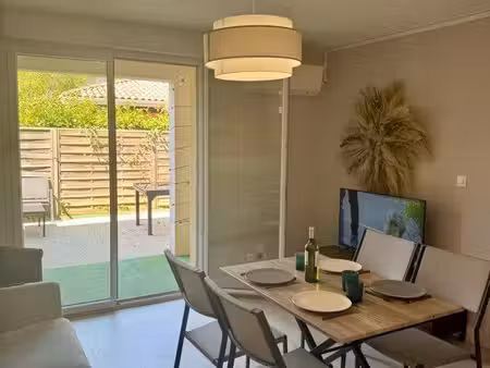 appart 34m2 / climatisation / résidence sécurisée / piscine