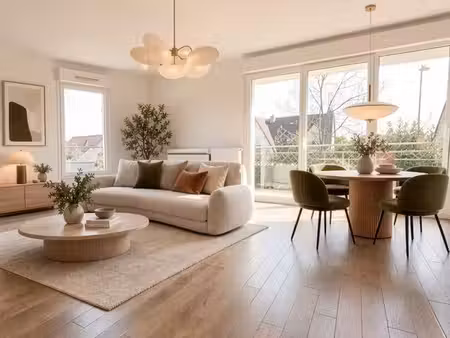appartement 3 pièces 62 m²