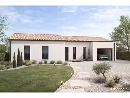 maison de 92.09 m² sur un terrain de 2350 m² à beaumont saint-cyr en vienne (86)