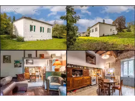 maison quercynoise en pierre avec dépendances et grand terrain