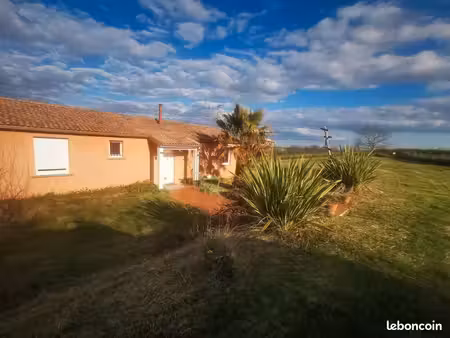 maison plain-pied 108 m² – 3 chambres – terrain 2 500 m² – puycornet