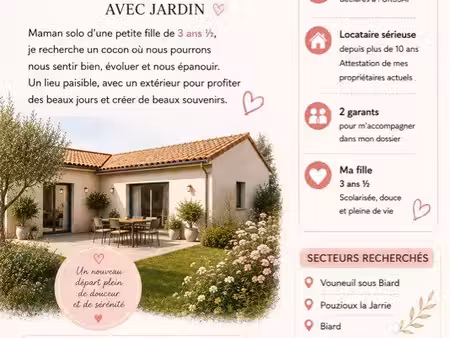 recherche maison urgent