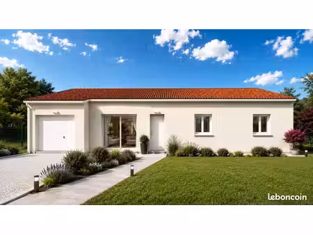 projet de construction d'une maison 104 m² avec terrain à oradour-sur-glane (87)
