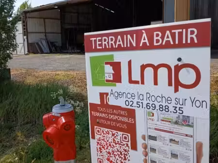 terrain 455 m² la chapelle palluau