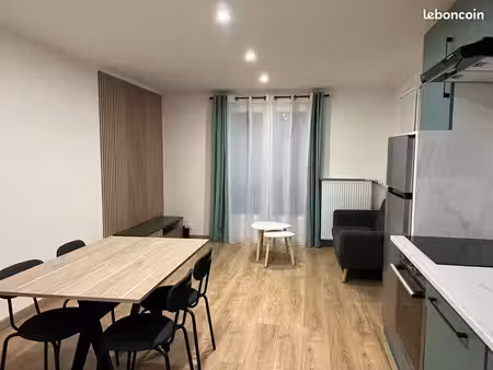 appartement f2 meublé ermont