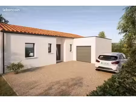 projet de construction d'une maison 93 m² avec terrain à fontenay-le-comte (85)