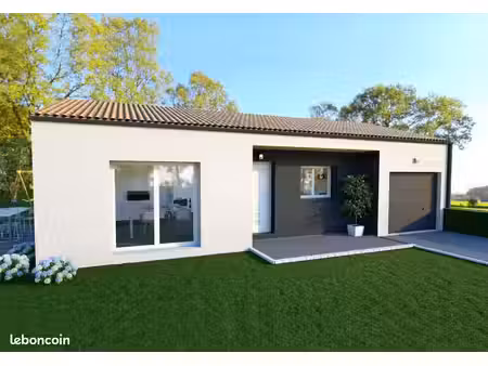 maison 3 chambres sur un terrain de 480 m² à poiroux