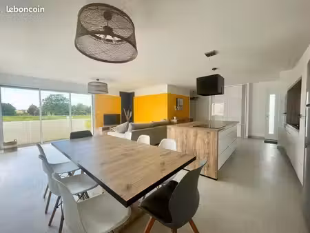 maison meublée 117m² + garage– 3 ch – centre brétignolles sur mer– sept. à juin