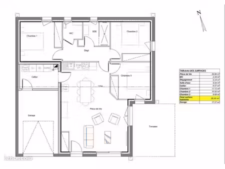 maison neuve 4 pièces