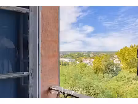 appartement en dernier étage avec vue sur le tescou