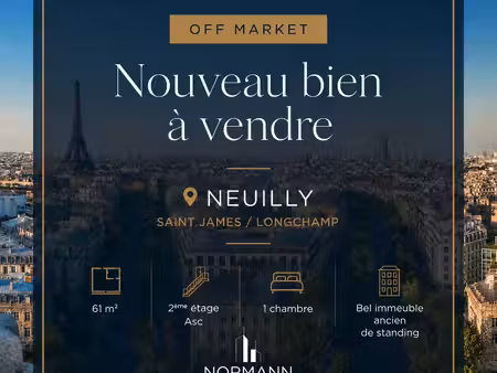 exclusivite - neuilly sur seine - saint james / longchamp