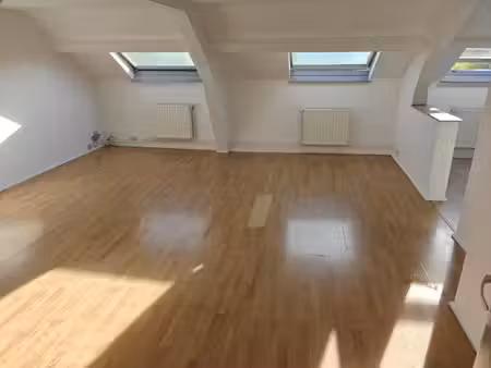 appartement 2 ch et bureau lumineux avec fenêtres de toit