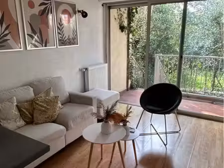 t2 avec terrasse/jardin/parking à louer