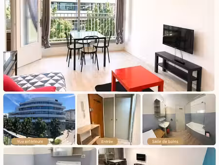 t1 meublé 27 m² avec parking – hyper centre annecy (face centre courier)