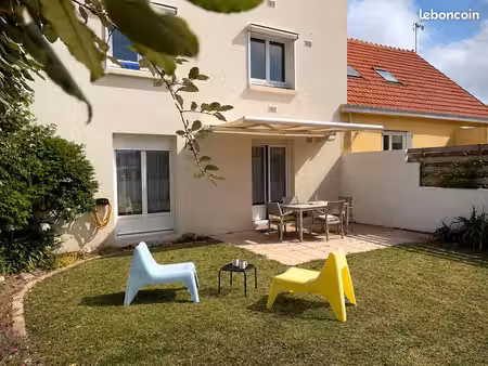 appartement t2 30m2 avec jardin - 50m de la plage