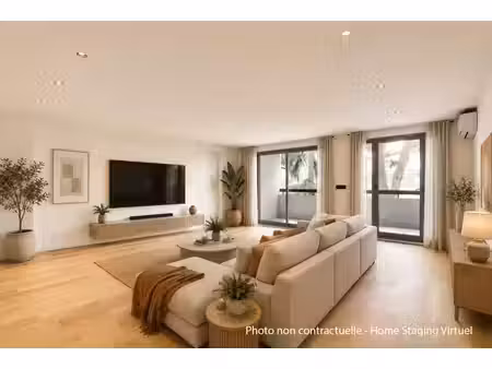 appartement 4 pieces renove en rez de jardin