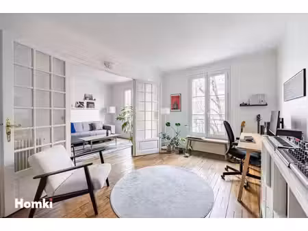 joli appartement t3 de 58m² à paris 75013  rue de la vistule