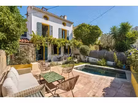 valbourdin - maison de charme 120 m2 avec vue et mer et pisc