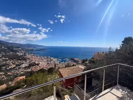 haut de monte carlo - villa de 400m2 avec vue mer et monaco panoramique