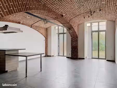 loft 85m2 avec jardin