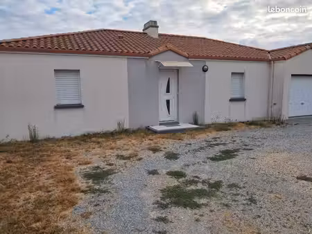 maison de plain-pied 92 m² à pornic — 3 chambres — terrain 500 m² (vente particulier)