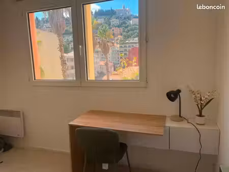 studio rénové & meublé à neuf – pasteur / chu – vue dégagée