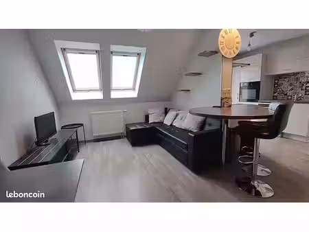 molsheim beau 2 pièces meublé  balcon  parking privé et garage