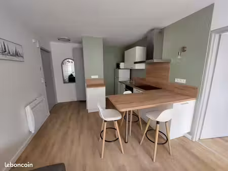 t2 meublé avec garage