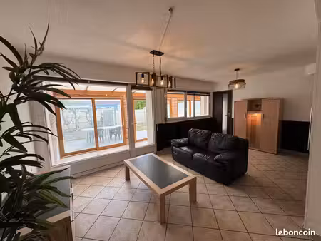 beuvrages – jolie maison meublée 100m2 4 chambres avec terrasse  jardin & garage